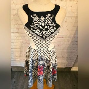 Asos Ginger Fizz Marie Antoinette Baroque Skater Dress | UK 8/US 4 | EUC